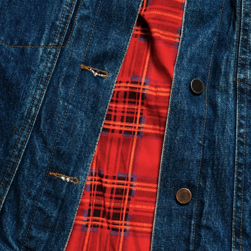 Vintage GRAPEVINES DENIM JACKET - Picture 4 of 6